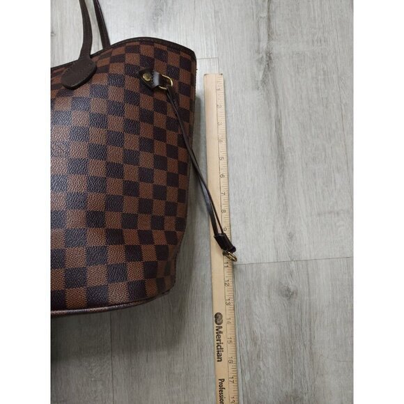 Replica Louis Vuitton Damier‎ Ebene Neo Neverfull Tote Bag - Picture 2 of 16
